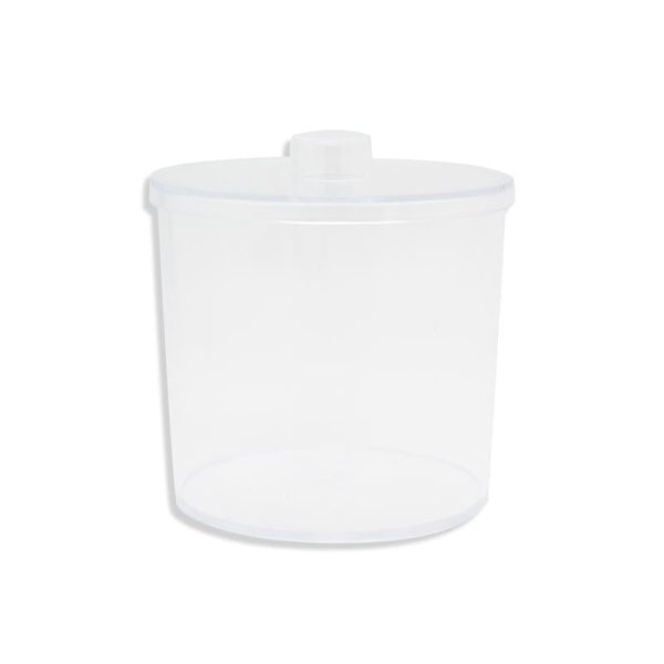 Plastic Dressing Jar 4  x 4 , Clear Discount