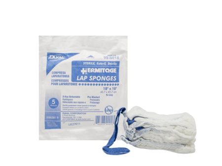 Sterile Laparotomy Sponges 18  x 18  Online now