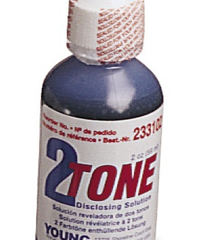 Young 2Tone, Disclosing Solution, 2oz, btl Online Hot Sale