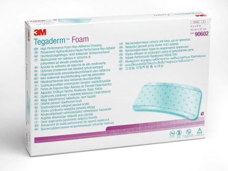 Non-Adhesive Foam Dressing, 4  x 8  Online