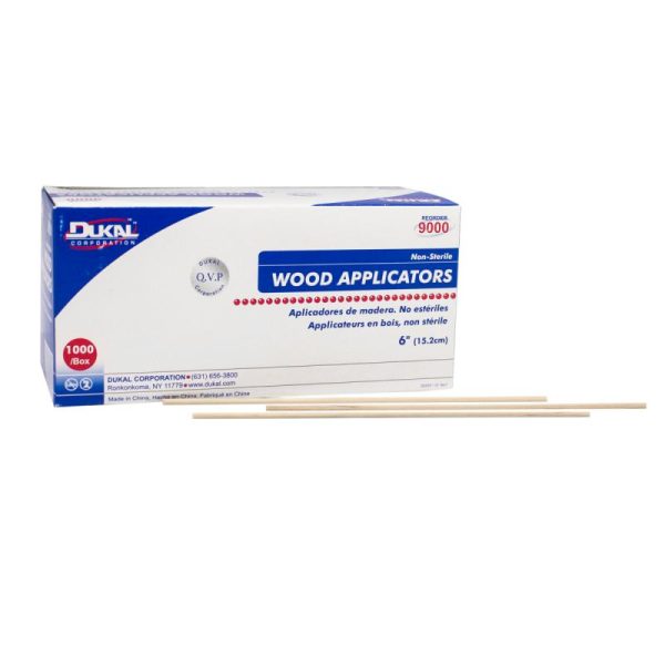 Non-Sterile Wood Applicators 6  For Discount