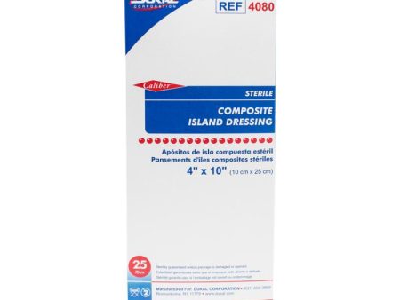 Sterile Composite Island Dressing 4  x 10  Supply