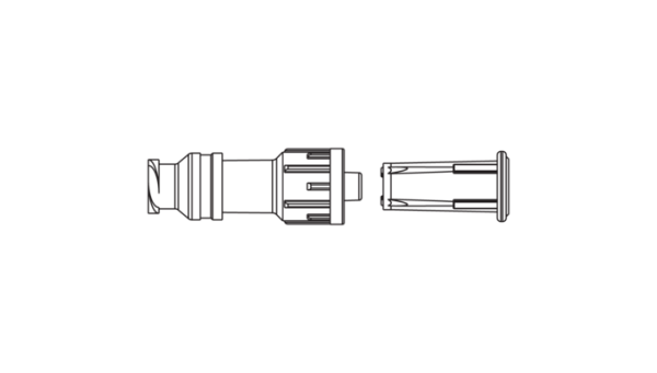 SmartSite Needleless Connector Negative Displacement Valve IV Connector Hot on Sale