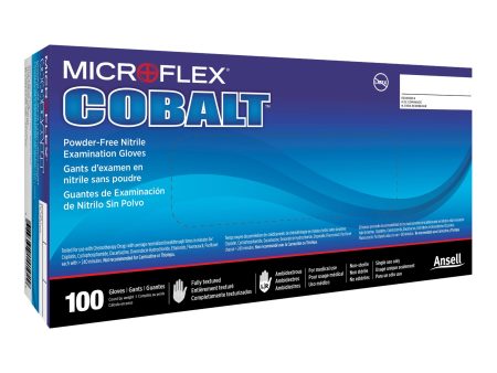 Ansell Microflex Cobalt Powder Free Nitrile Exam Gloves Sale