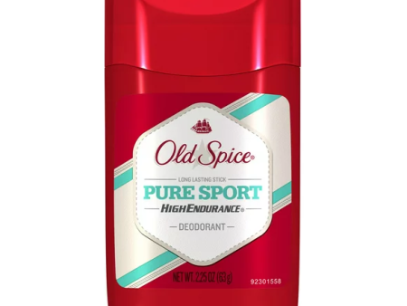 Old Spice High Endurance Deodorant, Ap do Pure Sport, 2.25 Oz, 12 cs Discount