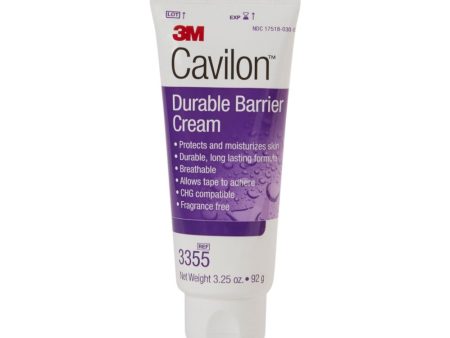 3M Cavilon Durable Barrier Cream 3355, 3.25 Ounce 3.25 For Sale