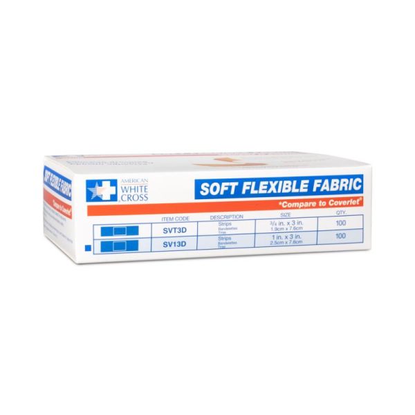 Soft Flexible Fabric Adhesive Bandages 1 x 3 Cheap