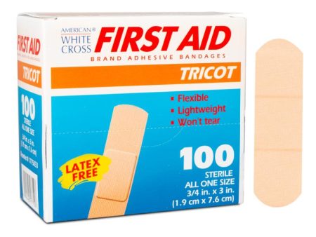 Tricot Adhesive Bandages 3 4 x 3 For Cheap