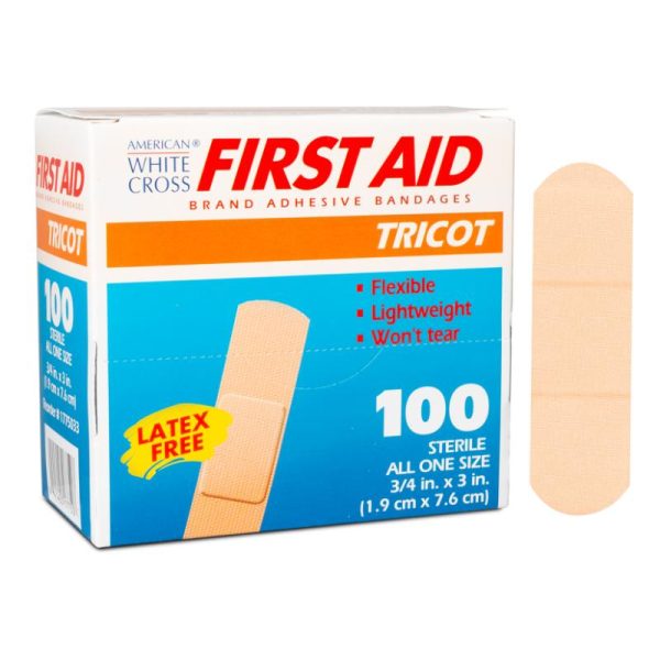 Tricot Adhesive Bandages 3 4 x 3 For Cheap