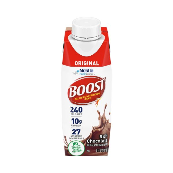 Oral Supplement Boost Original Chocolate Flavor Liquid on Sale