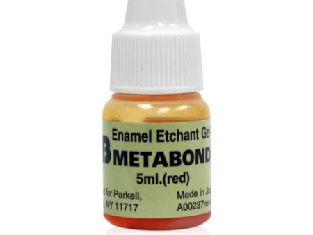 Enamel Etchant Gel - C&B METABOND (5mL Red) Supply