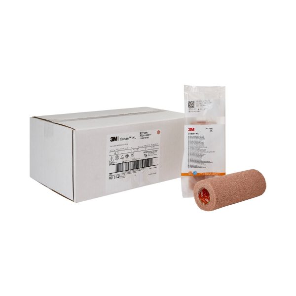 Cohesive Bandage 3M™ Coban LF 6 Inch X 5 Yard Self-Adherent Closure Tan NonSterile Standard Compression Discount