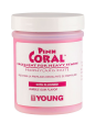 Young Pink, Coral, Bubble Gum, Coarse, 250g W  Fluoride, 9oz, 16 cs Fashion