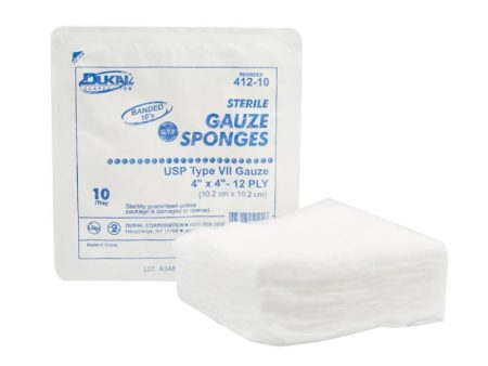 Sterile Gauze Sponges 4  x 4  12-Ply Online Hot Sale