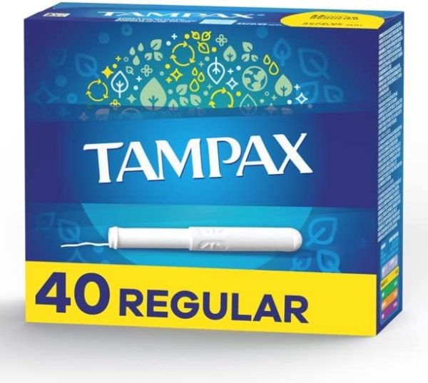 Tampax Regular Tampons, 40 bx, 12 bx cs (72 cs plt) Hot on Sale