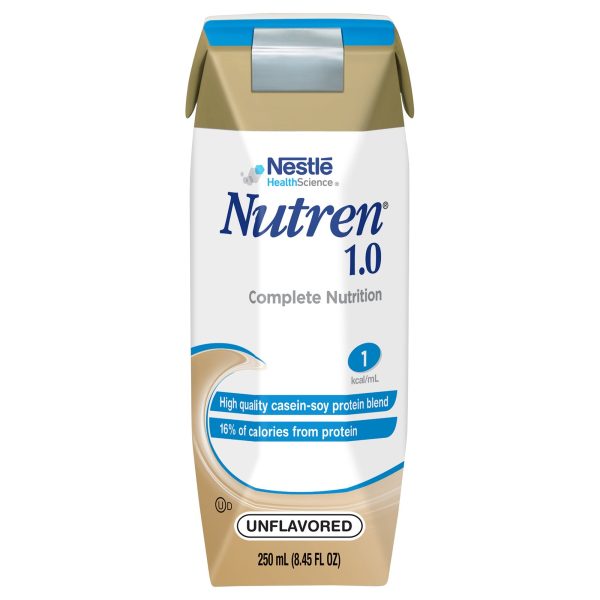 Tube Feeding Formula Nutren 1.0 Unflavored Liquid Cheap