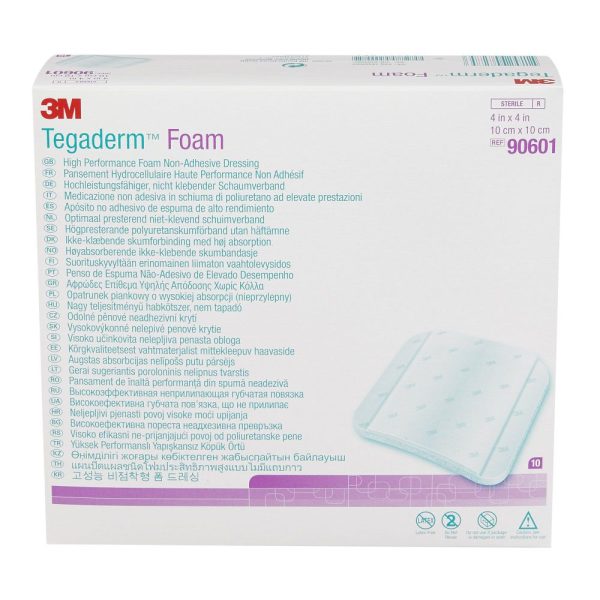 Non-Adhesive Foam Dressing, 4  x 4  Discount