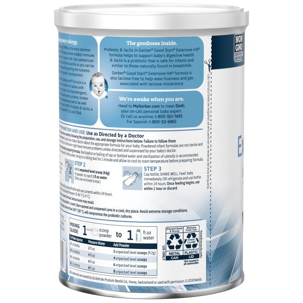 Infant Formula Gerber Good Start Extensive HA Online now