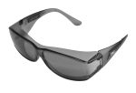 Safety Goggles, Grey Frame Grey Lens, Universal Size, 12 bx Discount