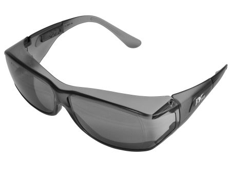 Safety Goggles, Grey Frame Grey Lens, Universal Size, 12 bx Discount