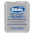 Oral-B Glide Pro-Health Deep Clean floss, 4m trial size, cool mint, 72 bx. 90% For Cheap