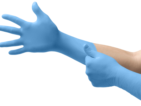 Ansell Micro Touch Nitrile E.P. Textured Examination Gloves on Sale