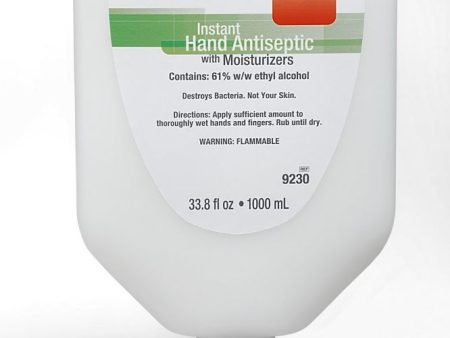 Instant Hand Antiseptic with Moisturizers, 1000mL Bottle Online Sale