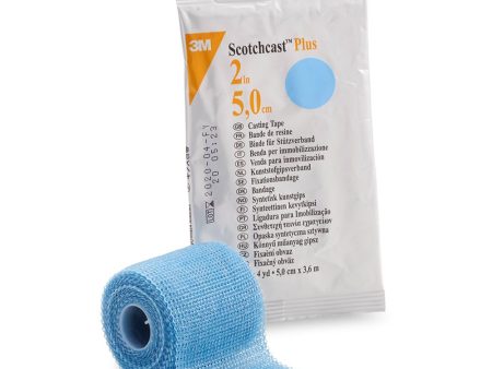 Plus Casting Tape, 2  x 4 yds, Light Blue Online Hot Sale