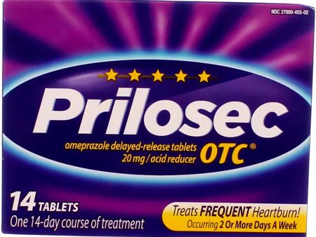 Prilosec Otc Tablet 20mg 14 pk, 24 Pk cs Discount