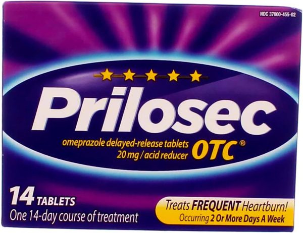 Prilosec Otc Tablet 20mg 14 pk, 24 Pk cs Discount