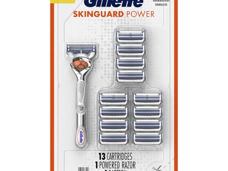 Gillette SkinGuard Power Men s Razor Handle, 13 ct. on Sale