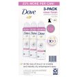 Dove Clear Finish Antiperspirant Spray, 3 ct. Sale