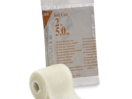 Soft Casting Tape, White, 2  x 4 yds on Sale