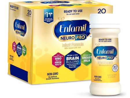 Infant Formula Enfamil NeuroPro 2 oz. Nursette Bottle Liquid Iron For Sale