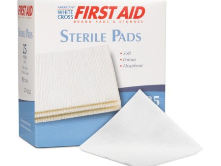 Sterile Non-Woven Pad 3  x 3  4-Ply Hot on Sale