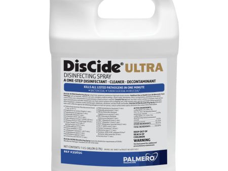 DisCide Ultra 1 Gallon Disinfectant. Hospital-level, one-step, ready-to-use For Sale