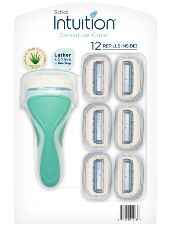 Schick Intuition Plus Sensitive Care Women s Razor Cartridges, 12 pk. For Discount