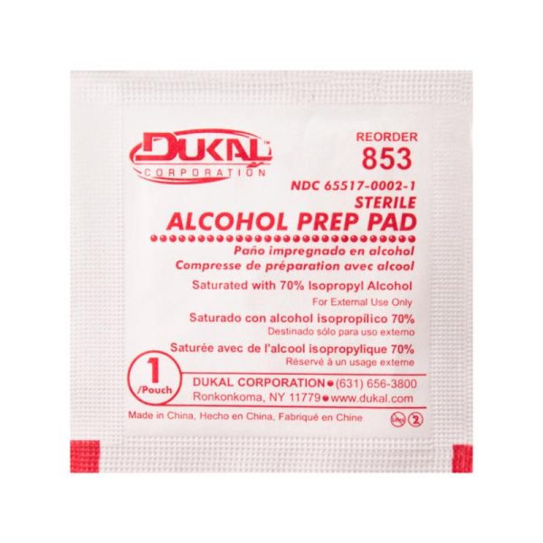 Sterile Alcohol Pad Medium 2-Ply Online