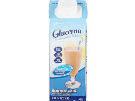 Oral Supplement Glucerna Therapeutic Nutrition Shake Vanilla Flavor Liquid Online Hot Sale