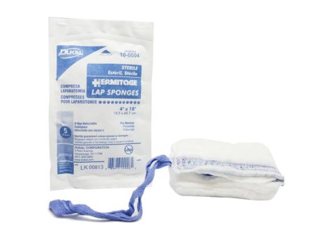 Sterile Laparotomy Sponges 4  x 18  Online