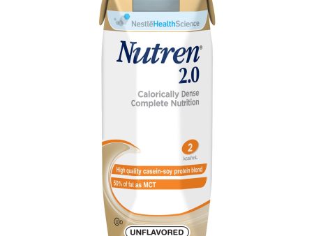 Tube Feeding Formula Nutren 2.0 Unflavored Liquid For Cheap