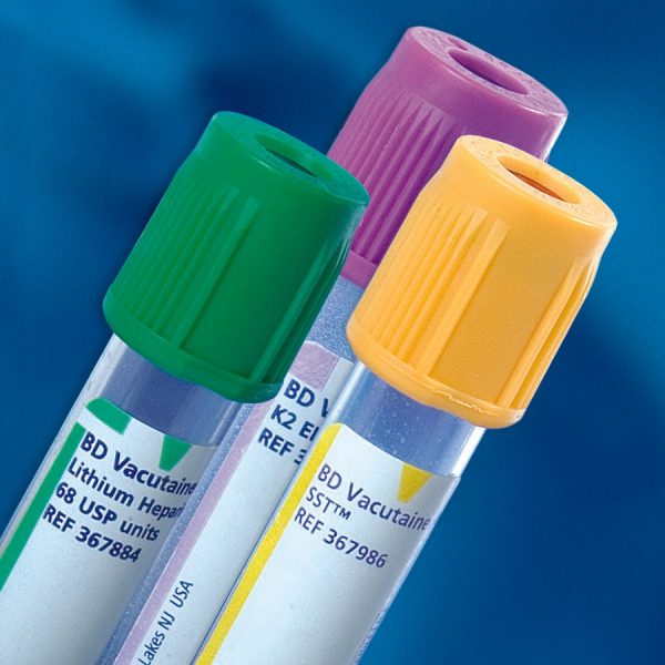 BD Vacutainer Plus Venous Blood Collection Tube Lithium Heparin Additive 2 mL BD Hemogard Closure Plastic Tube Online Hot Sale