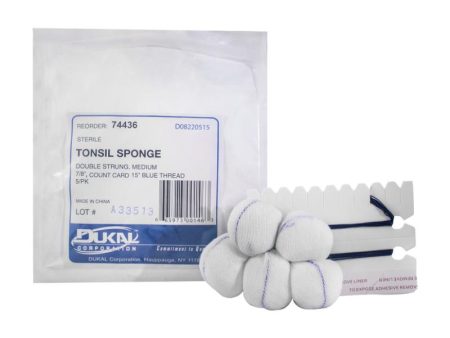 Sterile Tonsil Sponges 7 8  For Discount