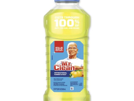 Mr. Clean, Antibacterial, Disinfectant, Cleaner, Summer Citrus, 28oz, 9 cs Online now