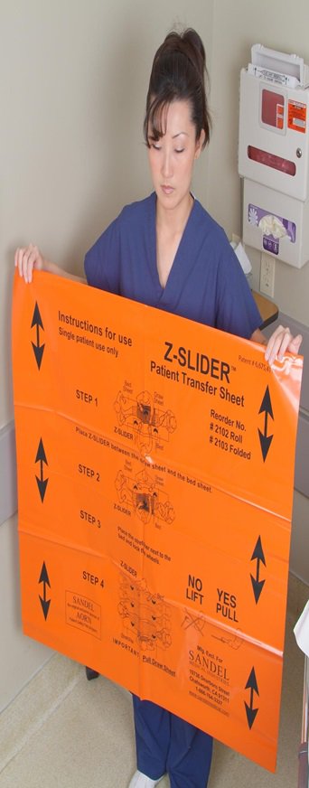 Ansell Sandel Z-Slider Patient Transfer Sheet Fashion