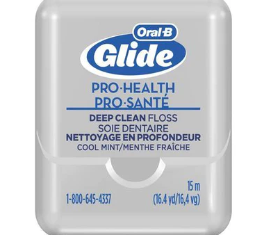 Glide Ph Deep Clean Floss, 15m Patient Sample, Cool Mint, 72 bx (40 Bx plt) For Cheap