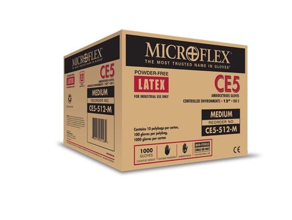 Ansell Microflex Latex Cleanroom Gloves Series Hsce4-879 Online