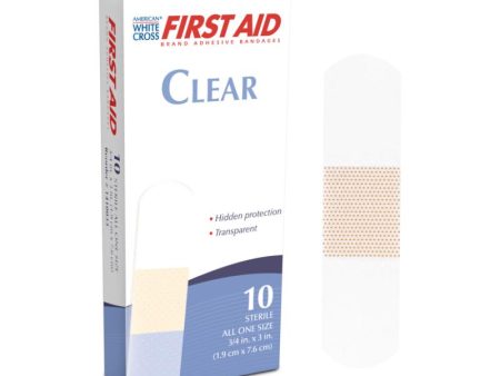 Clear Adhesive Bandages 3 4 x 3 Sale