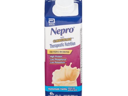 Oral Supplement Nepro With Carbsteady Homemade Vanilla Flavor Liquid For Sale