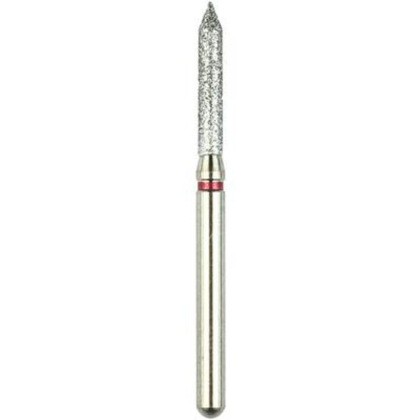 Robot FG Diamond, Round End Straight Cylinder, ISO #130 014, 8.0 Length, Fine, 1 pk For Discount